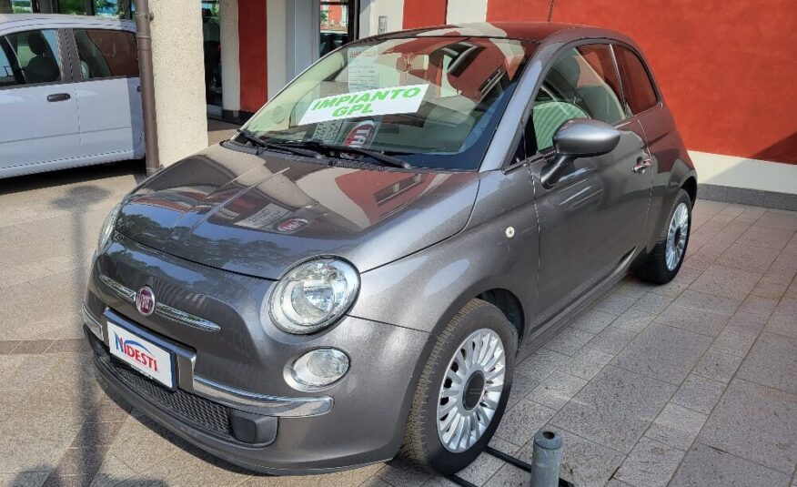 FIAT 500 1.2 69cv LOUNGE IMPIANTO GPL LANDI – OK NEOPATENTATI!!!