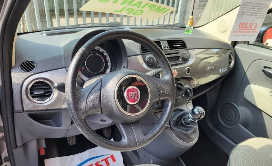 FIAT 500 1.2 69cv LOUNGE IMPIANTO GPL LANDI – OK NEOPATENTATI!!!