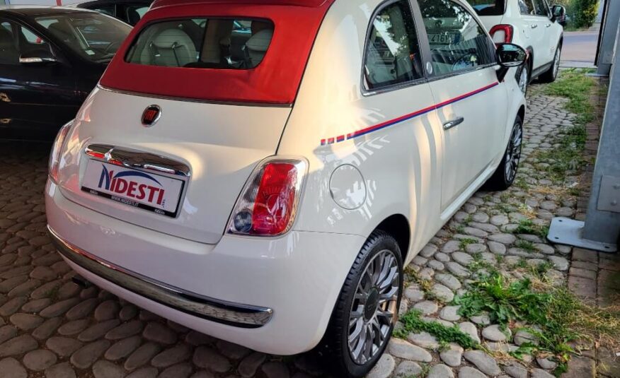 FIAT 500 CABRIO 1.2 69cv EDIZIONE SPECIALE AMERICA ESEMPLARE 130 DI 500 – OK NEOPATENTATI!!!