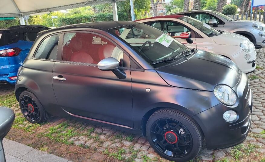 FIAT 500 1.2 69cv MATT BLACK IMPIANTO GPL – OK NEOPATENTATI!!!