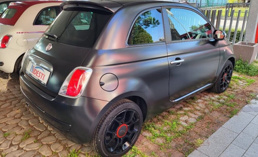 FIAT 500 1.2 69cv MATT BLACK IMPIANTO GPL – OK NEOPATENTATI!!!