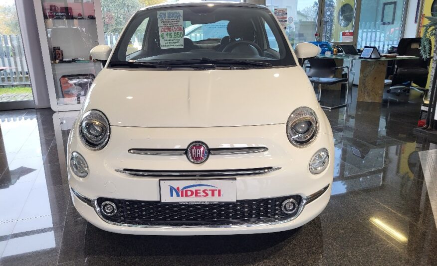 FIAT 500 1.0 70cv HYBRID DOLCEVITA + PACK COMFORT – OK NEOPATENTATI – SOLO 17.000 KM!!!!