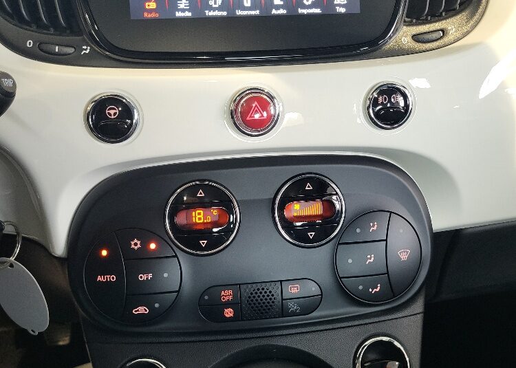 FIAT 500 1.0 70cv HYBRID DOLCEVITA + PACK COMFORT – OK NEOPATENTATI – SOLO 17.000 KM!!!!