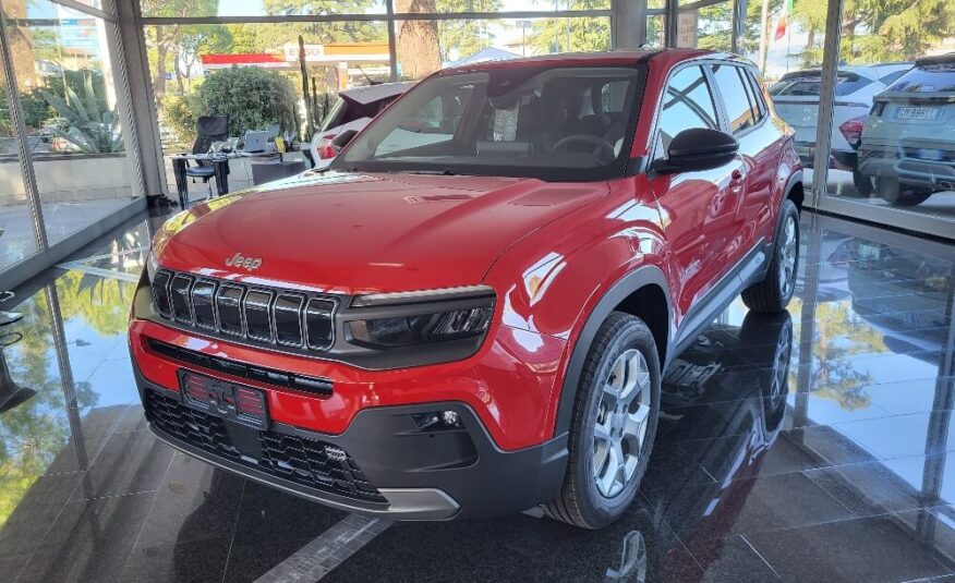 JEEP AVENGER 1.2 TURBO 100cv LONGITUDE KM0 PROMO 2024