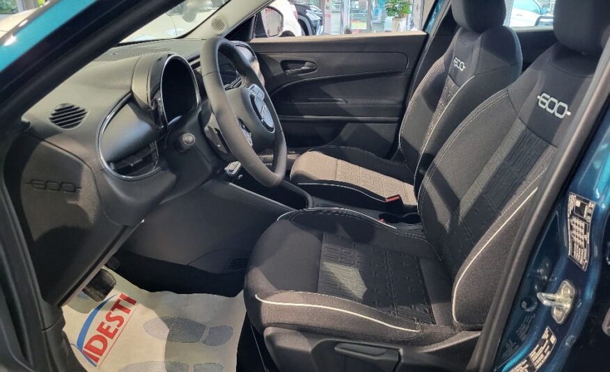 FIAT 600 HYBRID 100cv – CAMBIO AUTOMATICO – KM0 GIUGNO 2025