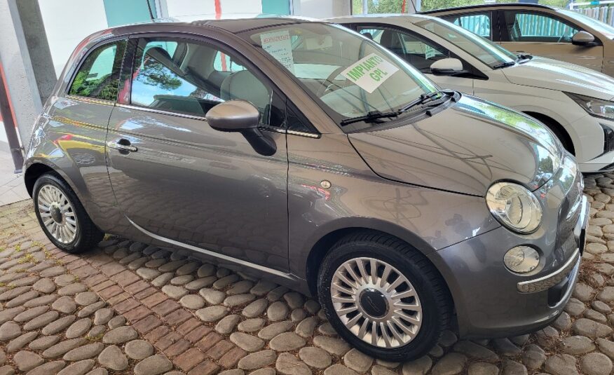 FIAT 500 1.2 69cv LOUNGE – IMPIANTO GPL – OK NEOPATENTATI!!!